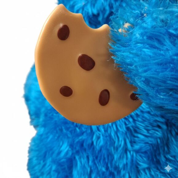 Sesame Street "Feed Me" Cookie Monster Talking Shaking Plush Toy 14" Tall - Picture 4 of 9